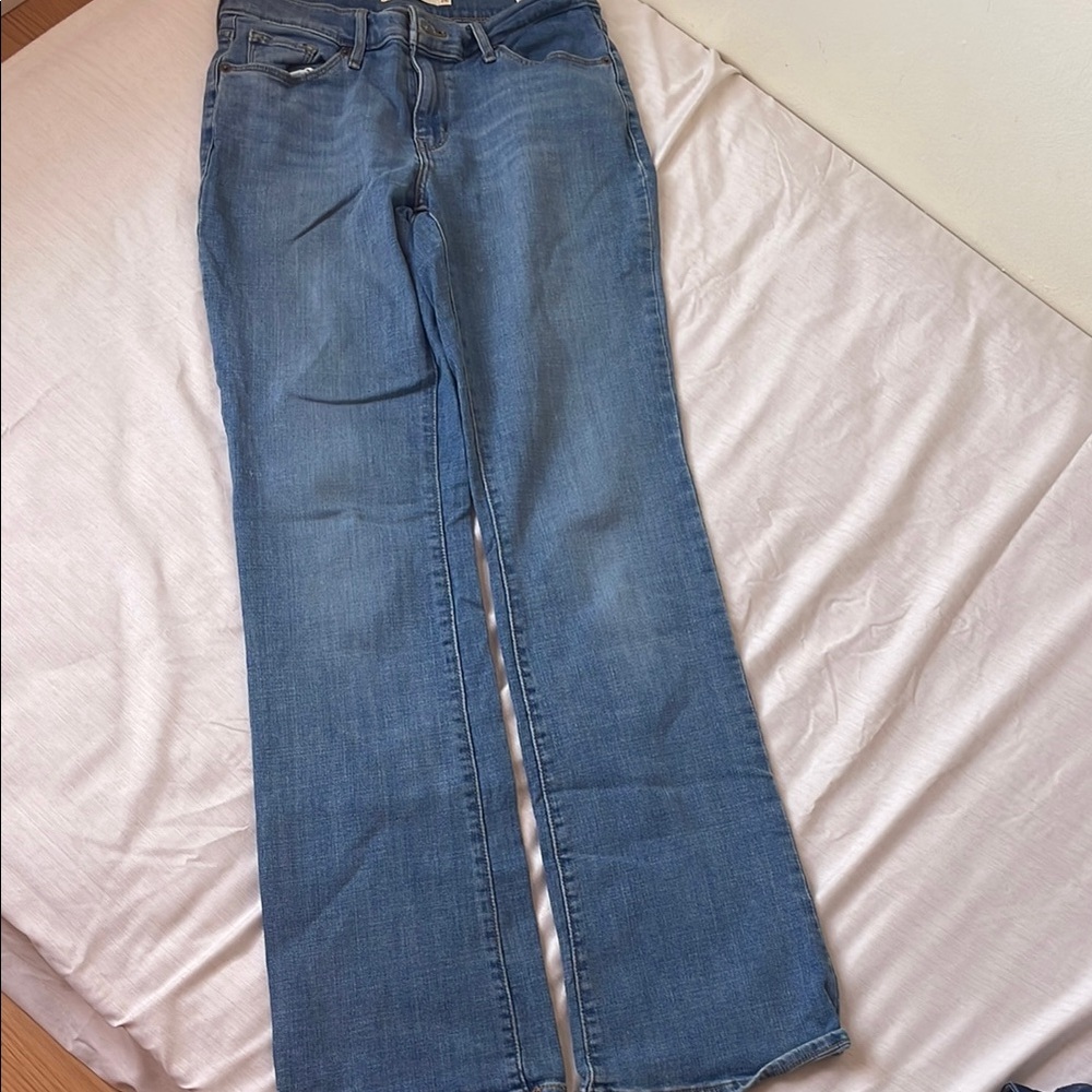 Levi's Blue Straight Leg Jeans